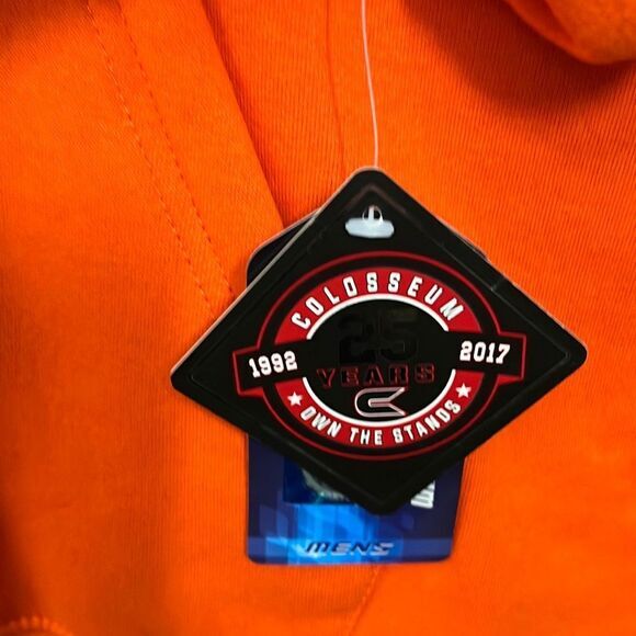 Colosseum Clemson Tigers  sweatshirt Size Large full zip hoodie pockets NWT - Picture 3 of 10